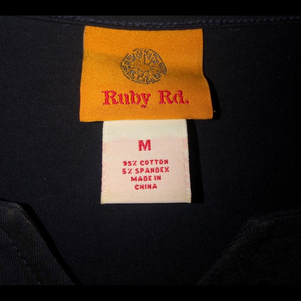 Ruby Rd Sequin Top - Picture 4 of 5